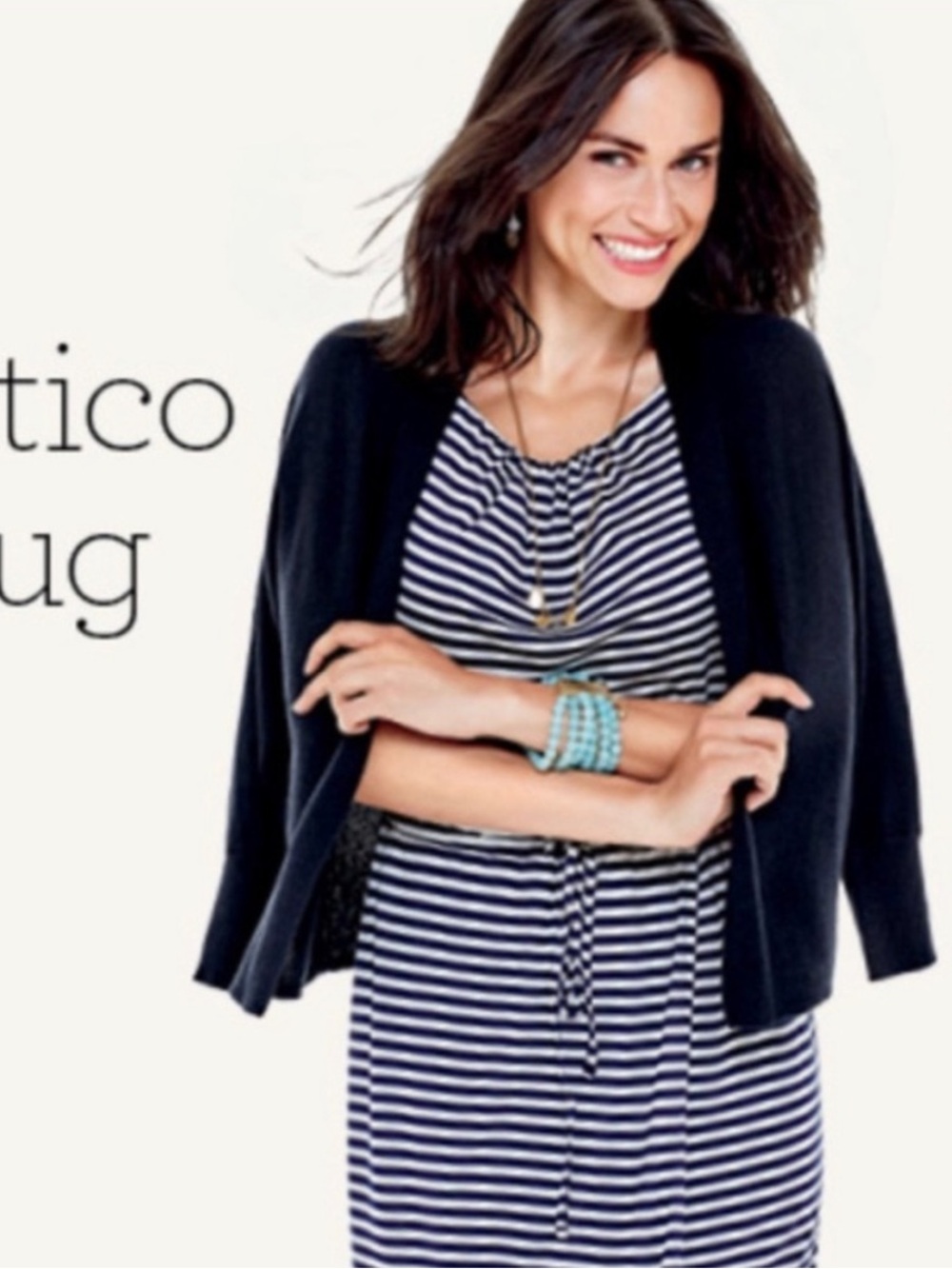 CABI Portico Shrug Classic Navy #5013